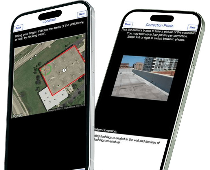 Roof Measurement Application Screenshots