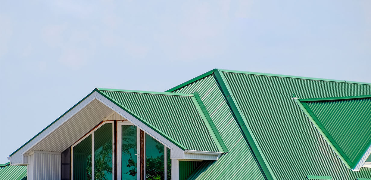 commercial metal roof replaced by our contractors in Rochester